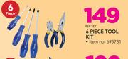 TopLine 6 Piece Tool Kit-Per Set