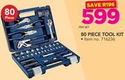 TopLine 80 Piece Tool Kit-Per Set
