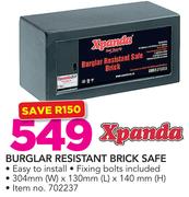 Xpanda Burglar Resistant Brick Safe
