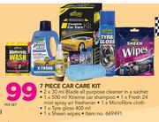 Shield 7 Piece Car Care Kit-Per Set