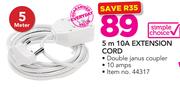 Simple Choice 5m 10A Extension Cord