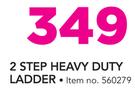 Home Quip 2 Step Heavy Duty Ladder