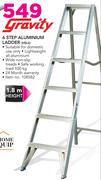 Gravity 6 Step Aluminium Ladder HSL6
