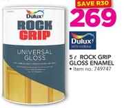 Dulux 5Ltr Rock Grip Gloss Enamel