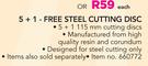 Tork Craft 5+ 1 Free Steel Cutting Disc-Each