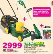 TrimTech 2400W Electric Combo Lawnmower