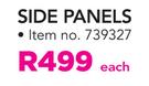 Camp Master Side Panels