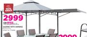 Out&About Gazebo With Awning 3x3m