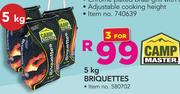 Camp Master Briquettes-3x5Kg