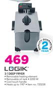 Logik 3Ltr Deep Fryer