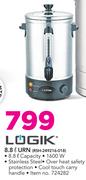 Logik 8.8Ltr Urn RSH-249216-018