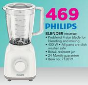 Philips Blender HR-2100