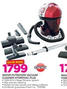 Genesis Water Filtration Vacuum Cleaner Hydrovac Plus