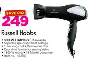 Russell Hobbs 1800W Hairdryer RHHD-21