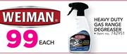 Weiman Heavy Duty Gas Range Degreaser
