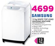 Samsung 13Kg White Top Load Washing Machine WA13F5S2UWW F