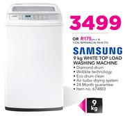 Samsung 9Kg White Top Load Washing Machine