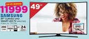 Samsung 49" UHD Curved Smart LED TV 49KU7350