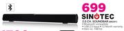 Sinotec 2.0 Channel Soundbar SBS201