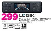 Logik USB SD Car Radio RSH-080018