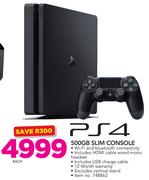 PS4 500GB Slim Console