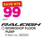 Raleigh Workshop Floor Pump