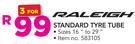 Raleigh Standard Tyre Tube-For 3