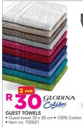 Glodina Colibri Guest Towels-For 2