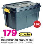 Addis 110Ltr Rough Tote Storage Box