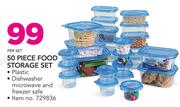 50 Piece Food Storage Set-Per Set