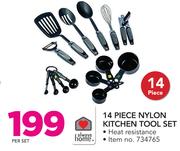 Always Home 14 Piece Nylon Kitchen Tool Set