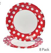 Everyday 8 Pack Serviettes Plates