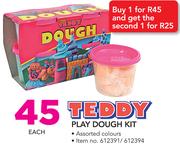 Teddy Play Dough Kit-Each