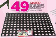 Matco Ringo Rubber Outdoor Mat