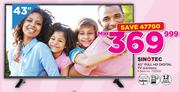 Sinotec 43" Full HD Digital TV 43E3000G