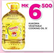 Kukoma Vegetable Cooking Oil-5Ltr