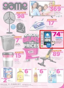 Game Malawi : Nobody Beats Our Prices (23 Mar - 29 Mar 2017), page 1