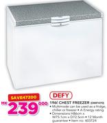 Defy 196Ltr Chest Freezer DMF-470