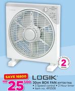  Logik 30cm Box Fan KYT30-TX6