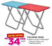 Folding Desk-Each