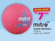 Mitre Oasis Netball Size 5
