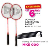 Donnay Shuttlecocks Tube-6's