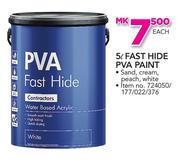 Fast Hide 5Ltr PVA Paint