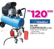Tradeair 24Ltr Compressor C108