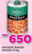 Rhodes Baked Beans-410g
