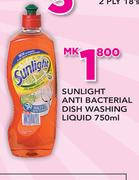 Sunlight Anti Bacterial Dish Washing Liquid-750ml