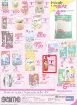 Game Malawi : Nobody Beats Our Prices (23 Mar - 29 Mar 2017), page 8