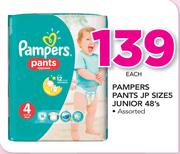 Pampers Pants JP Size5 Junior 48's Assorted-Each
