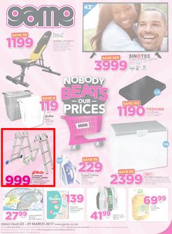 Game Zambia : Nobody Beats Our Prices (23 Mar - 29 Mar 2017), page 1