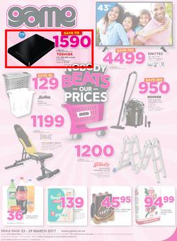 Game Namibia : Windhoek Nobody Beats Our Prices (23 Mar - 29 Mar 2017), page 1